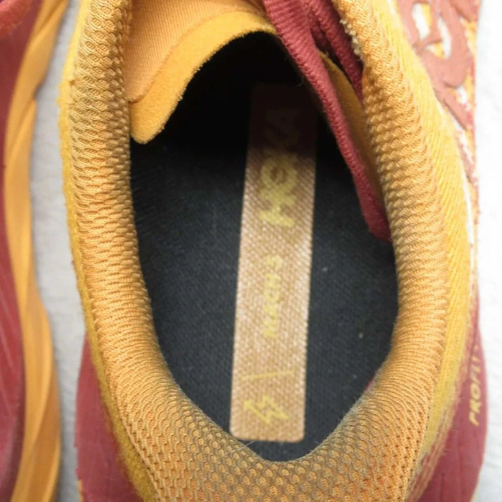 Hoka Mach 5 Shoes Womens 8 B Orange‎ Red Running Sneakers Lightweight Gym Jog